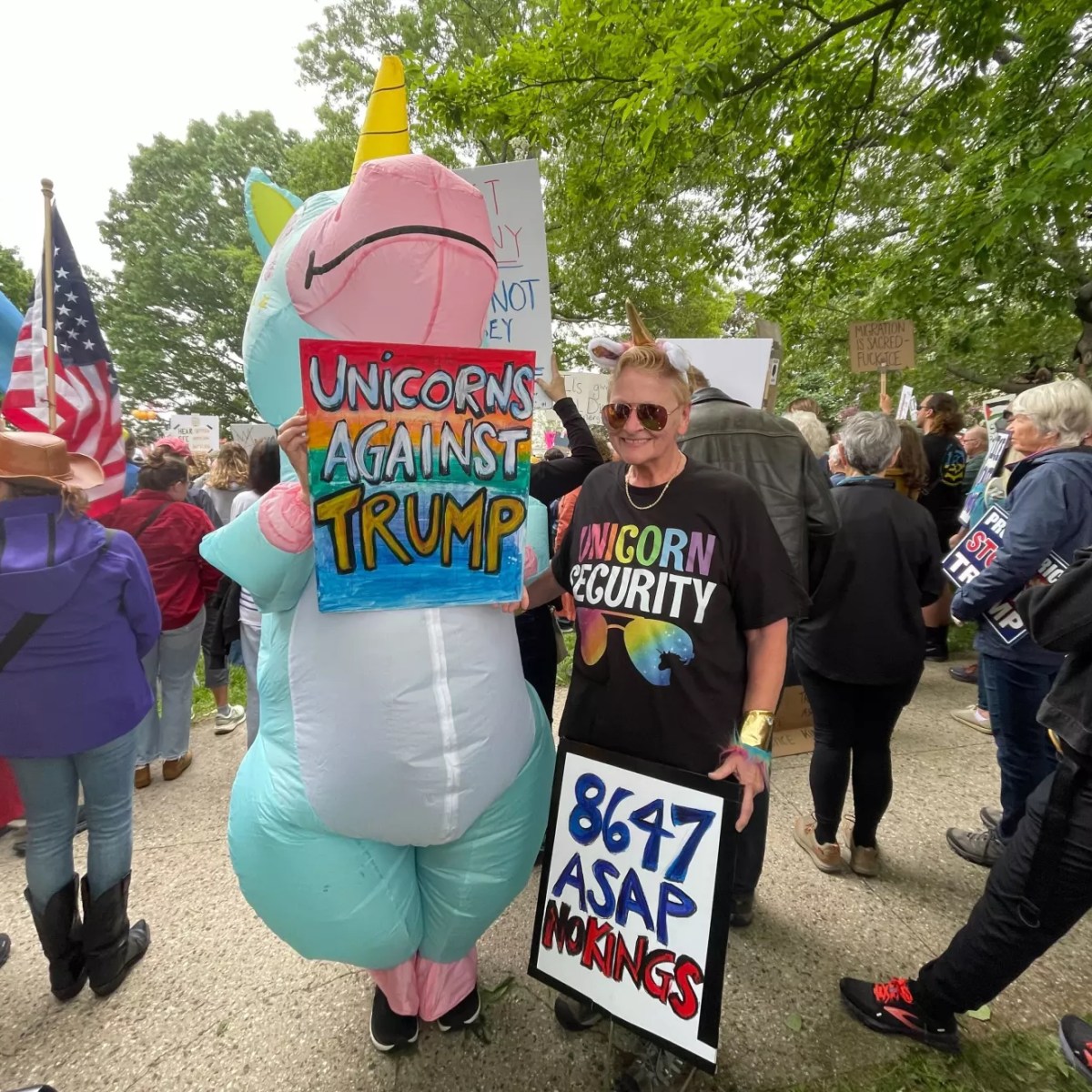 MPBN – Thousands protest at ‘No Kings’ rallies in dozens of communities across&nbsp;Maine