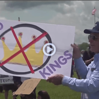 WABI – Hundreds gather at Bangor Waterfront Park as part of national No Kings&nbsp;protests