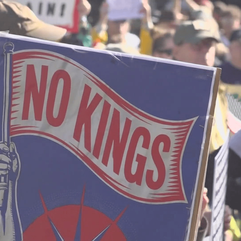 WLBZ – Thousands rally in Bangor as part of nationwide “No Kings”&nbsp;demonstrations